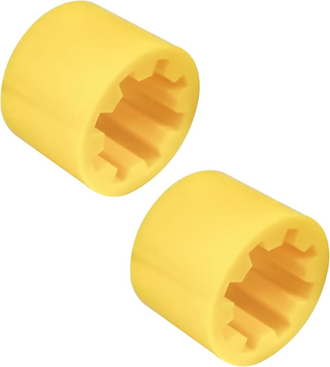 359448 Generator Pump Drive Sleeve 8 Splines Compatible with Kohler | Fits Models 4EF 4EFCD 5E 5ECD 6EF 6EFCD 7.3E 7.3ECD Seawater Pump Impeller Drive Sleeve-2Pack