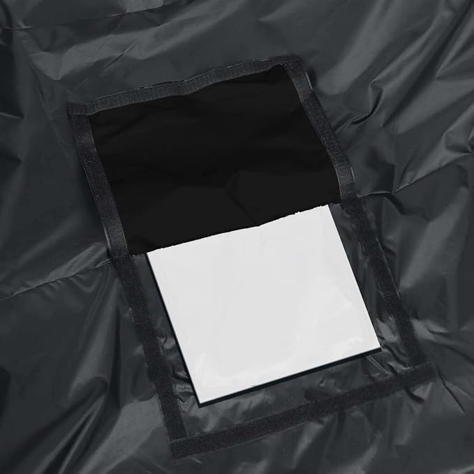 IBC Tote Protective Cover - 600D Heavy Duty, Waterproof, Anti-Dust, Sun Protective for 275 Gallon Water Tank