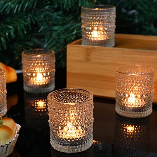 48 Pack Votive Candle Holders, Tea Light Candle Holders for Centerpieces - Image 7