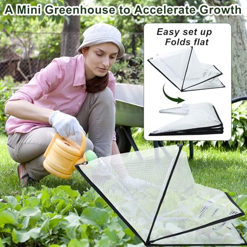 2 Pcs Garden Covers for Raised Beds Garden Protection from Animals 31×13×14 - Image 6