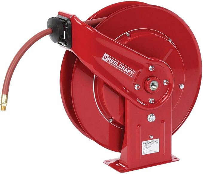 Reelcraft 7670-OLP - 3/8" x 70 ft. 300 psi, Air / Water Reel with Hose