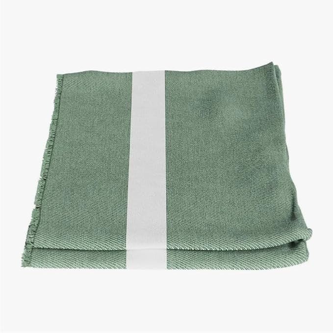 Outer Insect-Repellent Throw Blanket with Bug Shield Technology,Lightweight Outdoor Blanket for Backyard,Camping,Picnic and Beach,Forest Green Colorblock,60" W x80