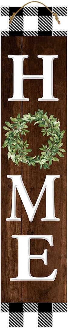 Briarwood Lane Everyday Double Sided Reversible Pine Porch Leaner 47x9.5 Farmhouse Home