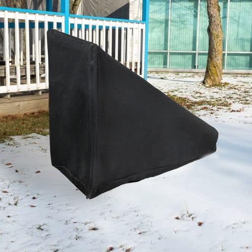Jokari Waterproof 60 Inch Lawn Mower Equipment Cover Bag with Oil Absorbing Pad. Pro Grade Heavy Duty Polyester Rain Proof Zip Up Case Protects Mowers Outdoors from Snow, Ice or Wet Weather All Year