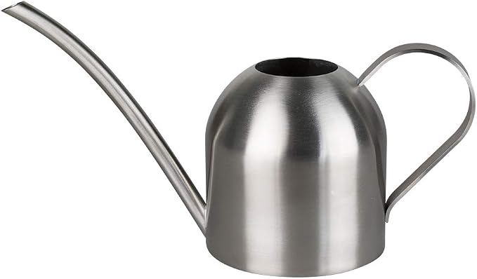 Watering Can for Indoor Plants, 30oz Long Spout Stainless Steel | Long Spout Design Delivers Precise Watering Directly To Plant Roots