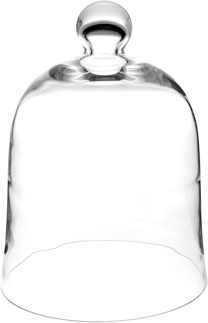 Plymor 10" x 13" Bell Jar Glass Display Dome Cloche (Interior Size 9.5" x 10.5")