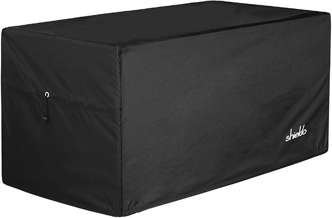 Himal Deck Box Cover, Waterproof 600D Oxford, 62 x 28 x 25 in | Heavy-Duty 600D Fabric, Waterproof Protection, UV Resistant, Outdoor Storage Cover, Waterproof Outdoor Furniture Covers