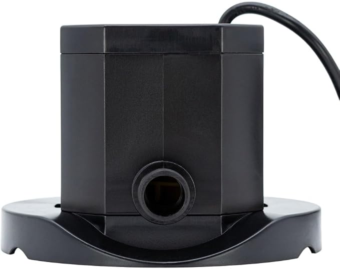 Rx Clear Submersible Cover Pump for Above Ground and Inground Pool 800 GPH | Including Easy Clean Filter Pad and 25-Foot Power Cord | Retain The Life of Your Winter Cover