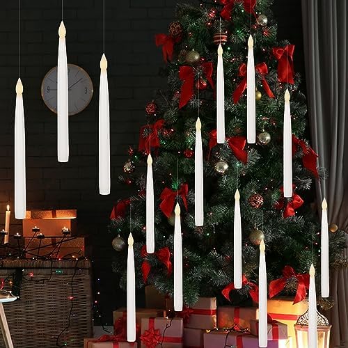 GenSwin 10.8" Flameless Floating Candles Wand Halloween Decorations - Image 3