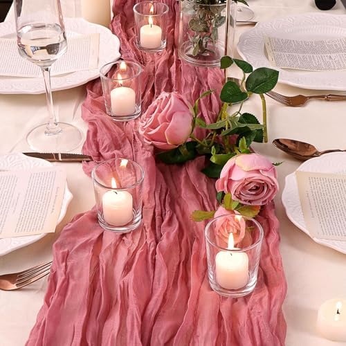 LETINE 72-Pack Votive Candle Holders, Clear Glass Tea Light Candle Holder - Image 2
