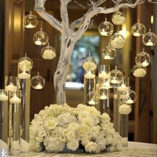 NUPTIO Hanging Hanging Tealight Candle Holders, 8 Pcs, 3.15 Inch - Image 5