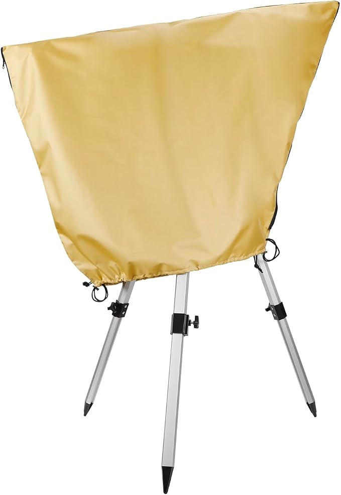 VISEMAN Telescope Cover, Waterproof with Reflective Silver Coating | 39" x 30", Dual Zippers and Drawstring, for Refractor and Reflector Telescopes