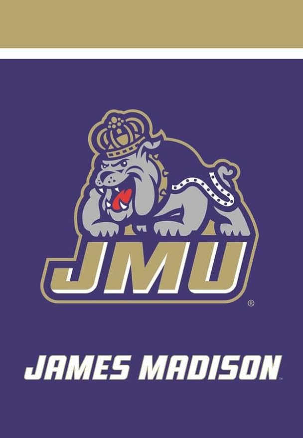 James Madison University NCAA House Flag 28" x 40" Briarwood Lane