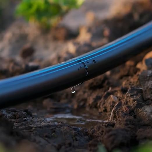 Drip Tape for Garden Irrigation-5/8, 8 mil Thick, 4 inch spacing of emitters, 1.34 GPM/100' (300 Feet)