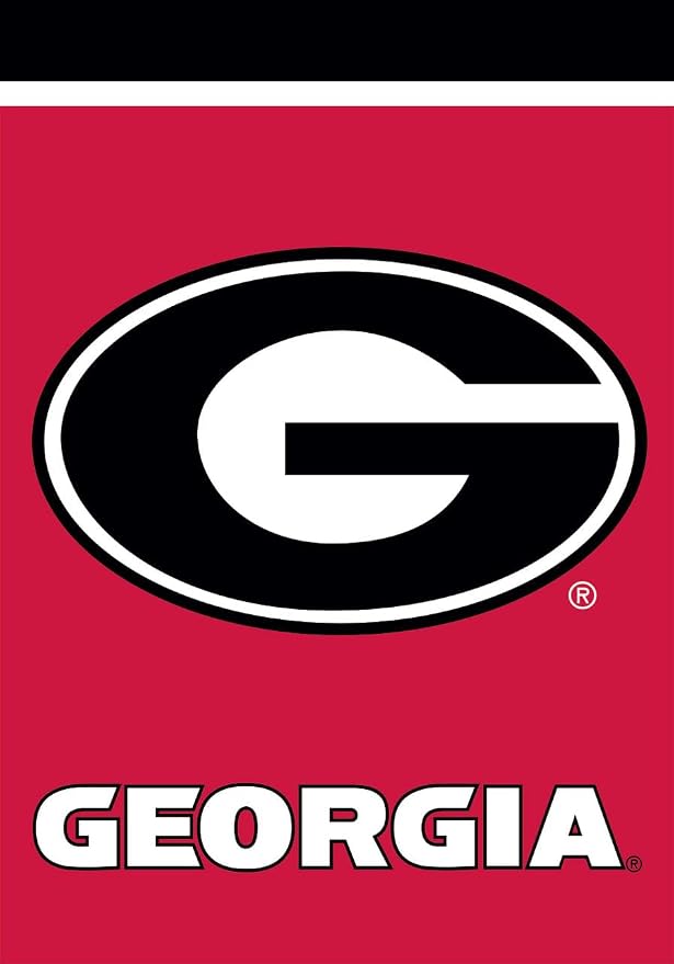 Briarwood Lane House Flag 40x28 For Outdoor Georgia Bulldogs NCAA Licensed House Flag