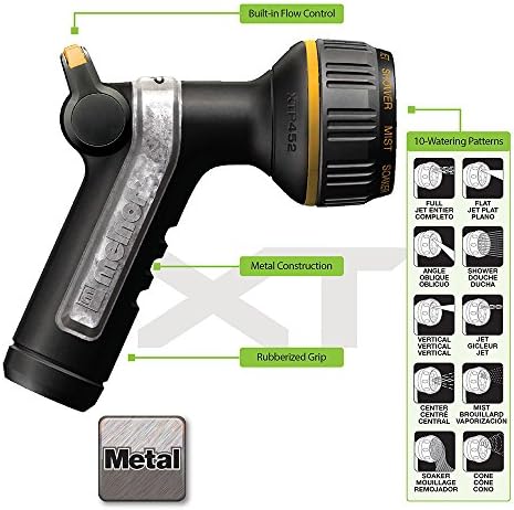 Melnor 65179AMZ Heavyweight Metal Thumb Control Nozzle w/Quick Connect Set - Image 3
