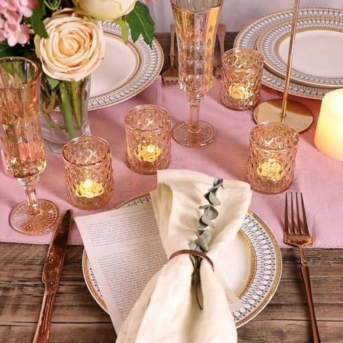 36 Pack Gold Votive Candle Holders, Gold Tealight Candle Holder for Wedding - Image 2