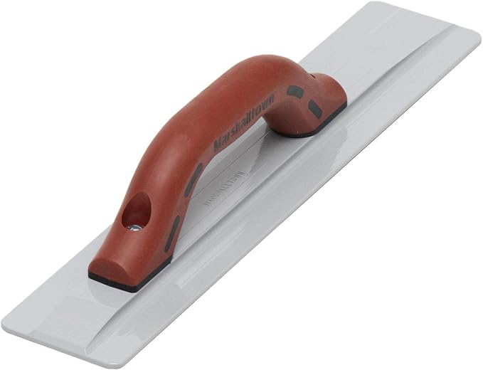 MARSHALLTOWN 16 Inch Magnesium Hand Float, Beveled End Mag Float, DuraSoft Handle, Cast Magnesium Blade, Concrete Tools, Assembled in USA, 145D