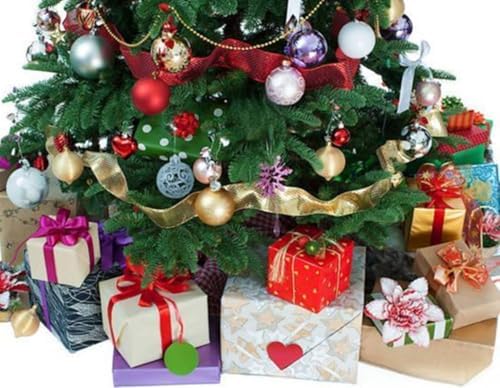 Mini Christmas Tree Small Christmas Tree with LED Lights Ornaments Tabletop Artificial Christmas Decorations Indoor Christmas Decor 24"/60cm - Image 5