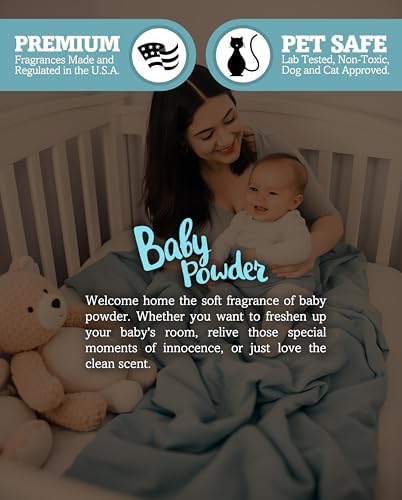 Baby Powder Soy Votive Candles - Scented with Natural Fragrance Oils - 6 White Natural Votive Candle Refills - Fresh & Clean Collection - Image 5