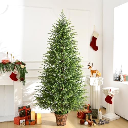 BLEUM CADE 6FT Christmas Tree with Pot, Norfolk Pine Christmas Tree Decor - Image 3