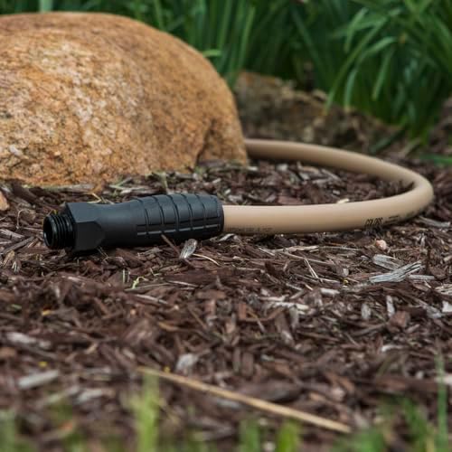 Flexzilla Colors SwivelGrip Garden Hose 5/8 in. x 75 ft., Lightweight All-Weather Water Hose, Durable and Flexible, Leak-Free Connections, Brown Mulch - Image 5