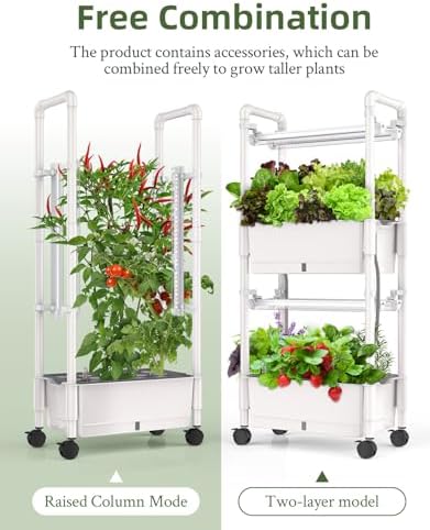 28 Pods Hydroponics Growing System & 164Pcs Hydroponic Seed Pods Kit
