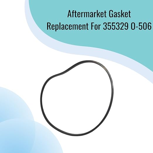Seal Plate Pump Housing Square Cut O-Ring for Pentair(R)* High Flow Challenger 355329 O-506 - Swimming Pool Pump Accessories - Pool Pump Parts
