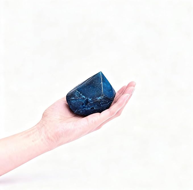 Agate Stone Wand Irregular Column 0.6-1.1 Lbs Dyed Teal for Bohemian Theme Relaxation Nook Mini Garden Figurine Desktop Decor