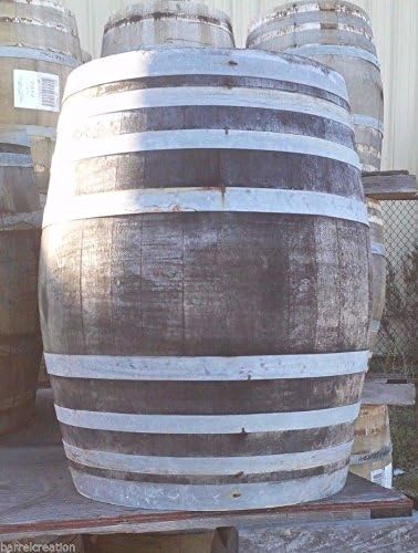 Rustic Wine Barrel Solid Oak from Napa Valley By Wine Barrel Creations
