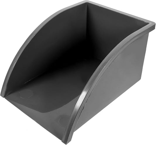 Uonlytech Rainwater Downspout Gutter Connector Water-Collecting Dustpan for Outdoor Drainage Easy Installation Durable Gutter Splash Block Grey 4.34X3.18X2.32 Inch