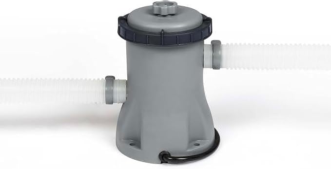 Bestway Steel Pro MAX 12' x 30" Above Ground Pool Set with Filter Pump | Metal Frame Pool, Corrosion-Resistant Steel, Puncture-Resistant Liner, Filter Pump, No-Tool Setup, Quick-Click Connectors