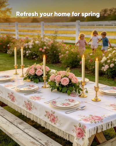 Homemory 2 Pcs Real Wax Made Flameless Taper Candles with Remote and Timer, 9.6" Ivory Battery Operated Candle Stick Flickering, Led Taper Candles with Lifelike Flame for Indoor Home Decor - Image 3