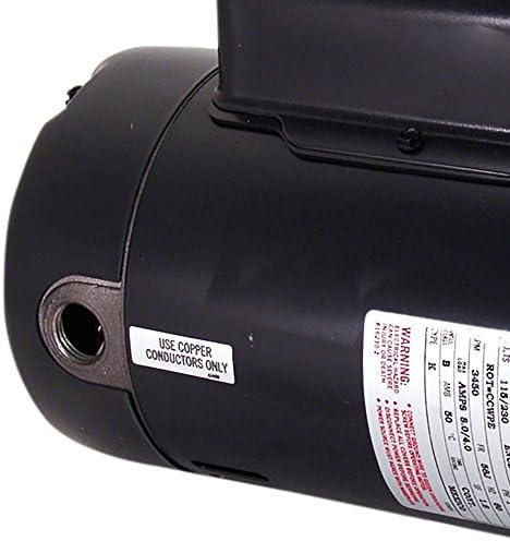2.5 hp 3450rpm 56J Frame 230 Volts Swimming Pool Pump Motor - AO Smith Electric Motor # UST1252 (Ha