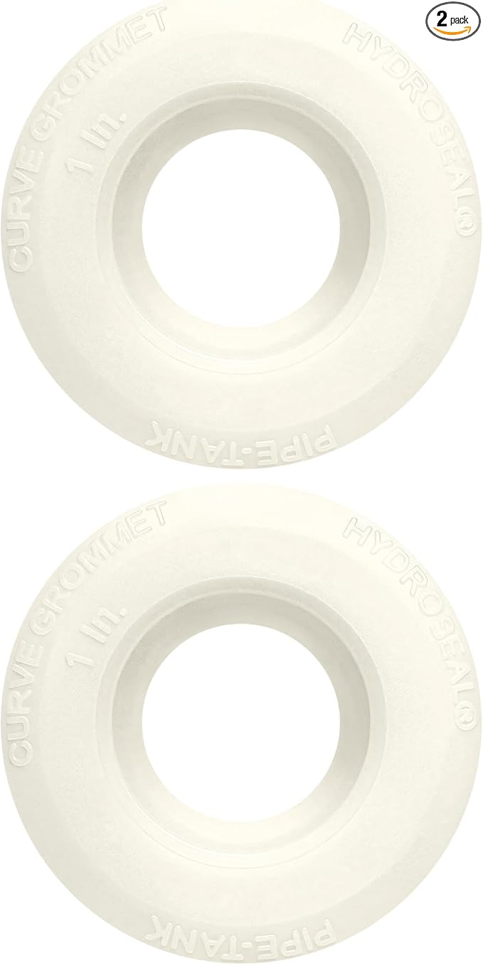1 inch Hydroseal flexible tank adapter TPV Grommet bulkhead connector, Leak-Proof aquarium bulkhead fitting for 1'' PVC Pipe, Tanks, Hydroponics, Aquaculture, Filtration & Drainage, No-Glue Push-Fit