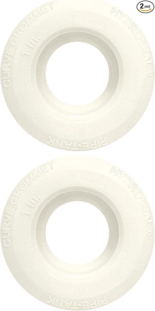 1 inch Hydroseal flexible tank adapter TPV Grommet bulkhead connector, Leak-Proof aquarium bulkhead fitting for 1'' PVC Pipe, Tanks, Hydroponics, Aquaculture, Filtration & Drainage, No-Glue Push-Fit