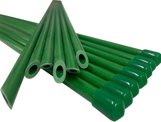 Garden Stakes 58inch,Plant Stakes,Tomato Stakes,Fiberglass Material,Strong and Durable,Will Never Rust,Pack of 20