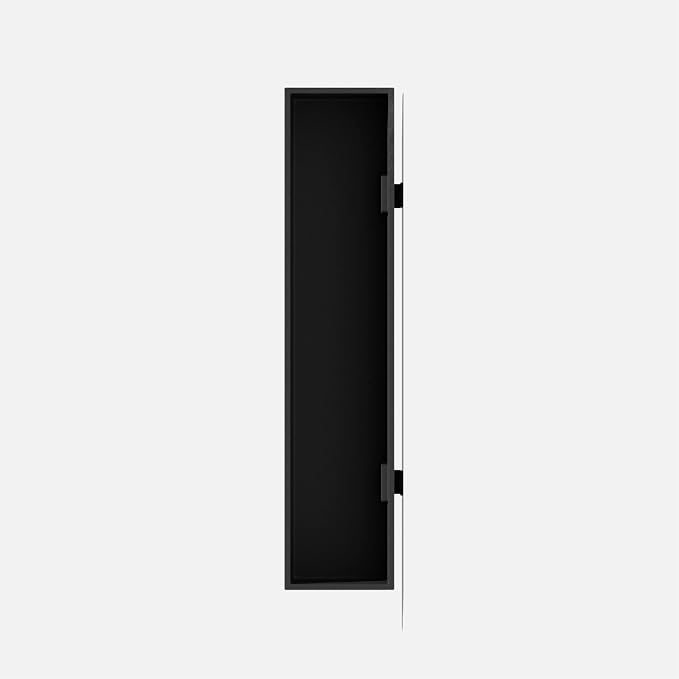 Veradek Forma Series Trough Hanging Planter - Rectangular Planter for Window Sill/Wall Decor | Made from Plastic-Stone Material | Modern Décor for Succulents, Indoor Small Plants