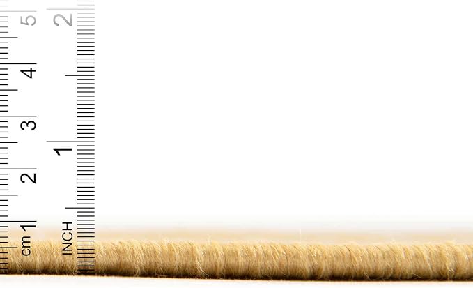 Unique Loom Outdoor Modern Collection Area Rug - Tambor (2' x 3' 1" Rectangle, Yellow/ Ivory)