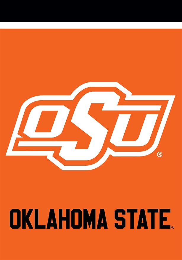 Briarwood Lane House Flag 40x28 For Outdoor Oklahoma State Cowboys NCAA Licensed House Flag