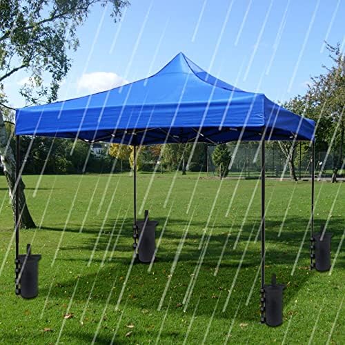 Joramoy Tent Weights SandBags for Canopy Legs,4 Packs 150LBS(Without Sand) - Image 6