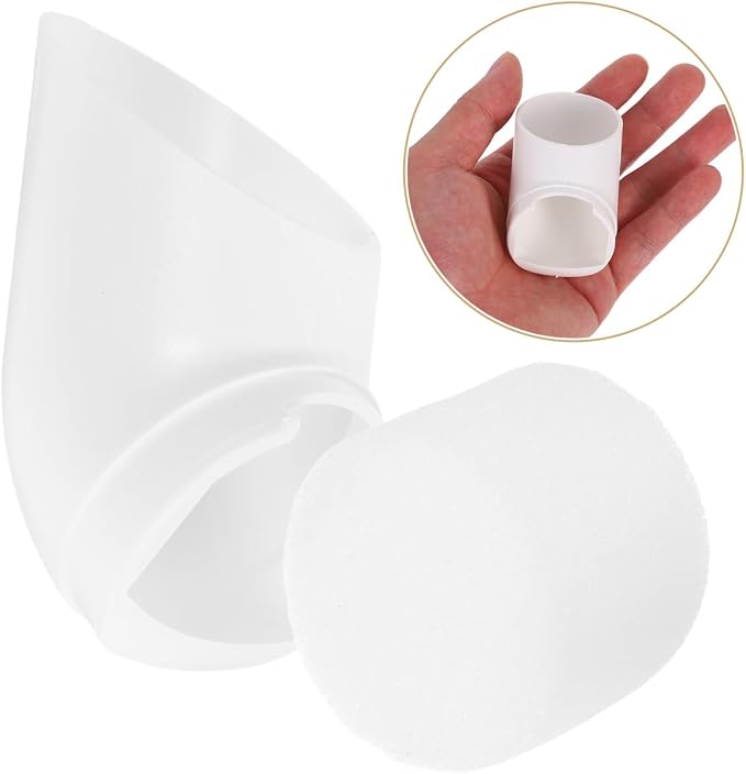 Levemolo Hydroponic Plant Cups 12 Pack with Sponges Reusable Vertical Garden Containers for Soilless Growing Indoor Balcony Hydroponics Tower System Space-Saving Design