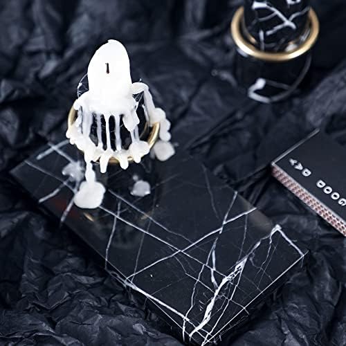 Natural Marble Pillar Candle Holder Tray Decorative Candle Plate for Table - Image 5