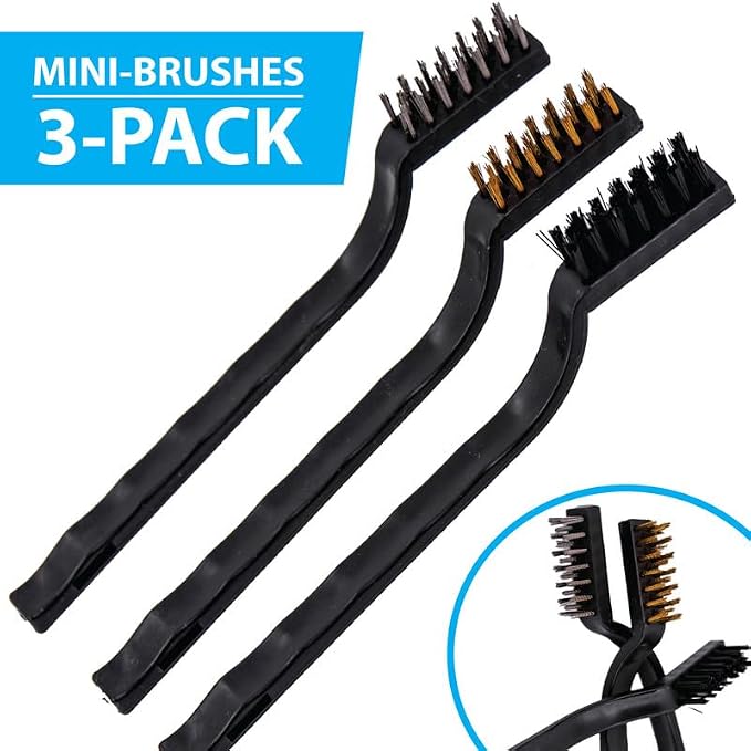 Super Pump Seal Replacement [Full Kit] | for Hayward - Go Kit 3 (1 Set) | Grout - Nozzle - Intake & Port Cleaning Scrub Mini Brushes (3)