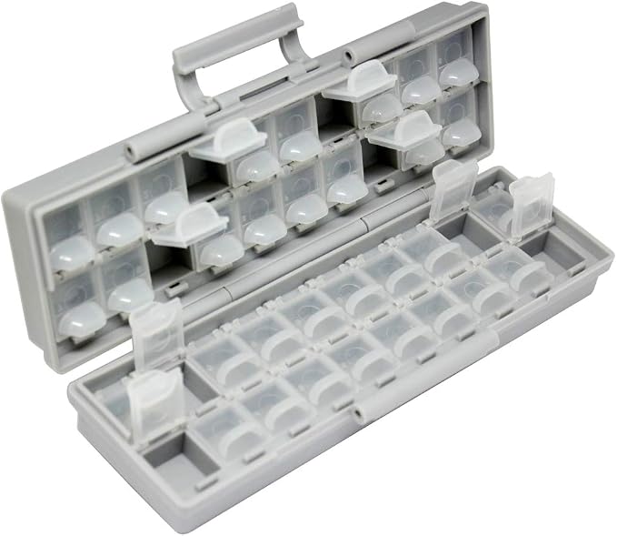 4 units AideTek BOX-ALL 40 Individual Compartments Organizer The Flexible Solution for Mixed Small Parts