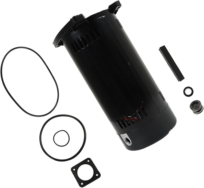ASQ165 EUSQ1152 USQ1152 Square Flange Pool Motor 1.5HP | For Swimming Pool Circulation Equipment Replacement