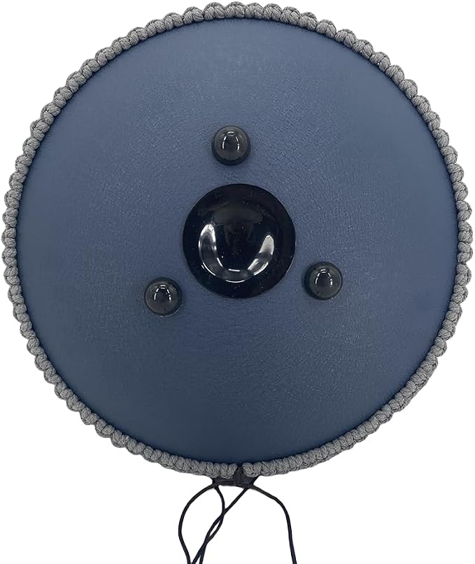 Rain Drum for Outside Garden,13 Inches 15 Notes Steel Tongue Drum with Mallets & Carry Bag Musical Instrument for Adults D Major