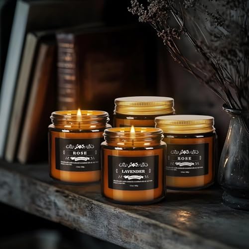24 Packs Scented Candles for Home, 3.05oz，Soy Wax Aromatherapy Candles with 12 Fragrances, Smokeless Natural Essential Oil Candles for Relaxation, Gifts, Parties, Yoga,Home Decor - Image 6