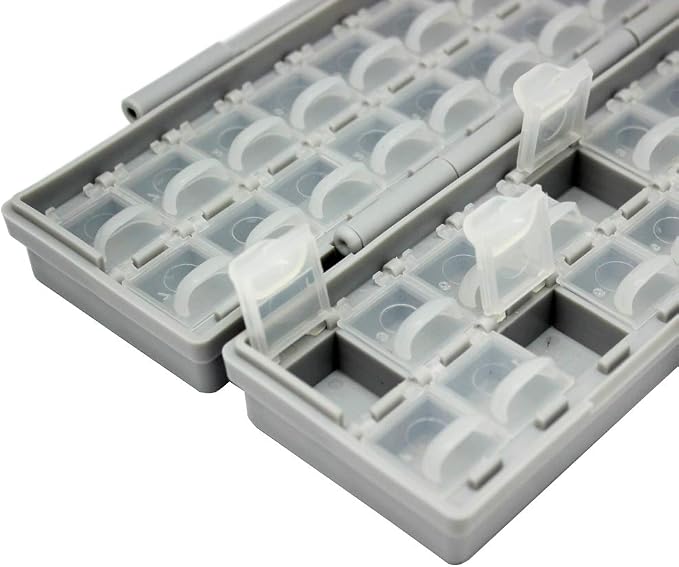 4 units AideTek BOX-ALL 40 Individual Compartments Organizer The Flexible Solution for Mixed Small Parts