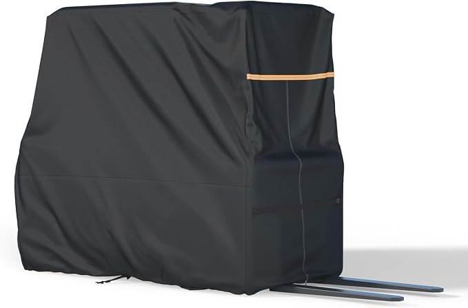 BENVOL Forklift Cover, Fit 3000-5000lbs, Waterproof, Dustproof, UV-Proof, 420DSilver-Coated Waterproof Oxford Cloth, All-Season Protection Forklift Cab Cover, (102 "*45" *82 "Inches)